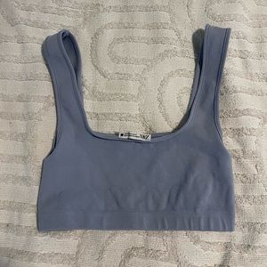 Zara Light Violet Crop top Size-S